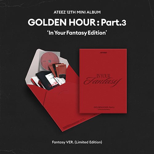 ATEEZ - GOLDEN HOUR : Part.3 [In Your Fantasy Edition] LIMITED