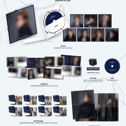 ateez golden hour part 4 digipack