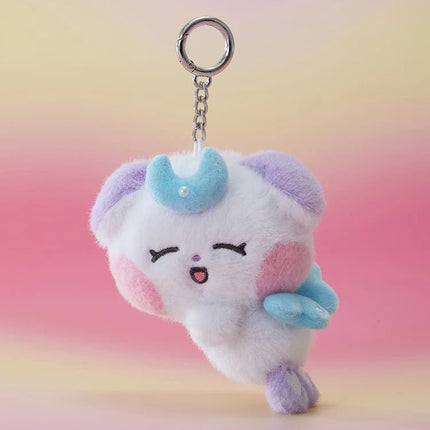 ateez wonder fairy plush keyring photocard