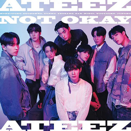 Ateez not okay Japanese limited A