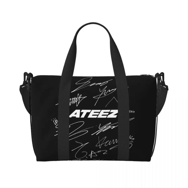 ATEEZ - Logo Travel Bag Large Tote Bag