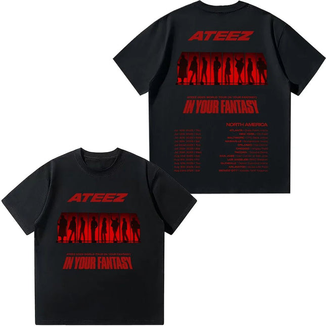 ATEEZ 2025 World Tour in Your Fantasy Shirt – Kpop Exchange ATEEZ 2025 World Tour in Your Fantasy Shirt – Kpop Exchange