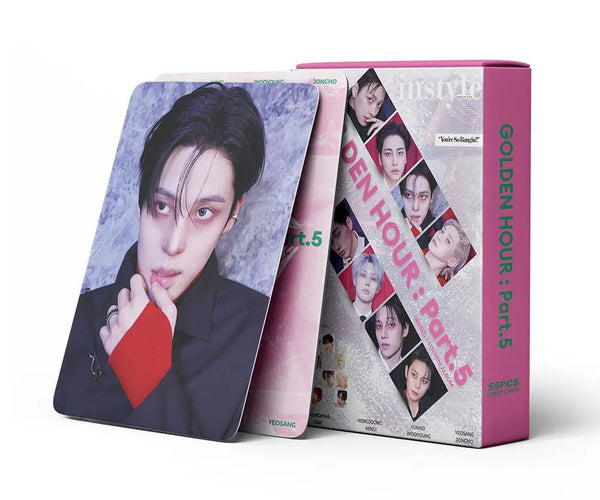 ATEEZ GOLDEN HOUR Part. 5 Photocards 55 Cards | Kpop Exchange