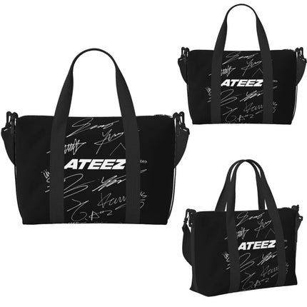 ATEEZ Logo Travel Bag Large Tote Bag [Fanmade] | Kpop Exchange