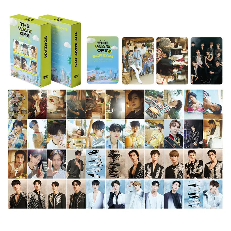 SF9 The Wave Of 9 Album Photo Cards (55 Cards)