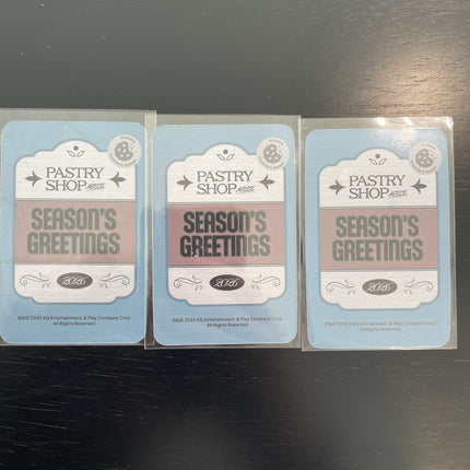 Ateez 2026 Season Greetings Hello82 POB Photocard