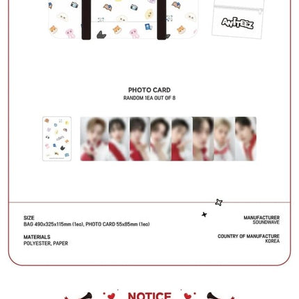 aniteez in the calling carry on bag infographic