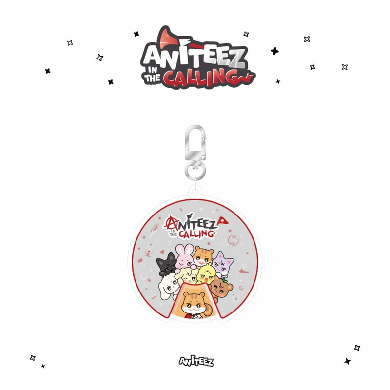 [PRE-ORDER] ATEEZ [ANITEEZ IN CALLING] Acrylic Roulette Keyring
