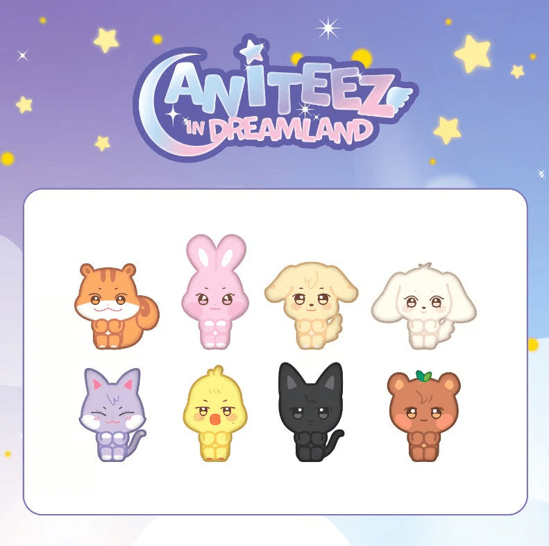 ATEEZ ANITEEZ IN DREAMLAND 全員 ぬいぐるみ 人形 ATEEZ ANITEEZ IN DREAMLAND 全員 ぬいぐるみ 人形
