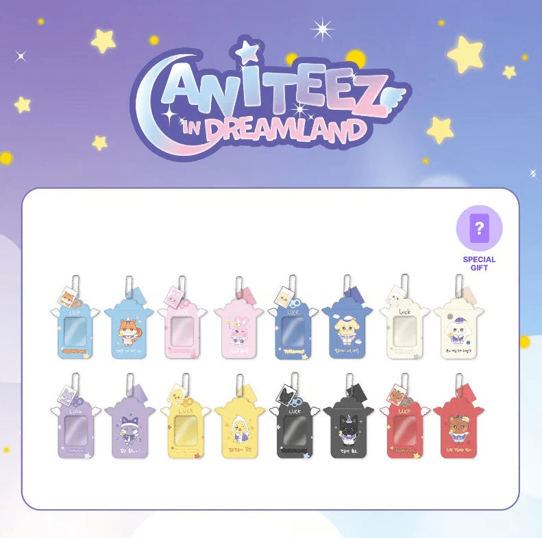 ATEEZ ANITEEZ Dreamland PVC Photocard Holder – Official Merch ATEEZ ANITEEZ Dreamland PVC Photocard Holder – Official Merch