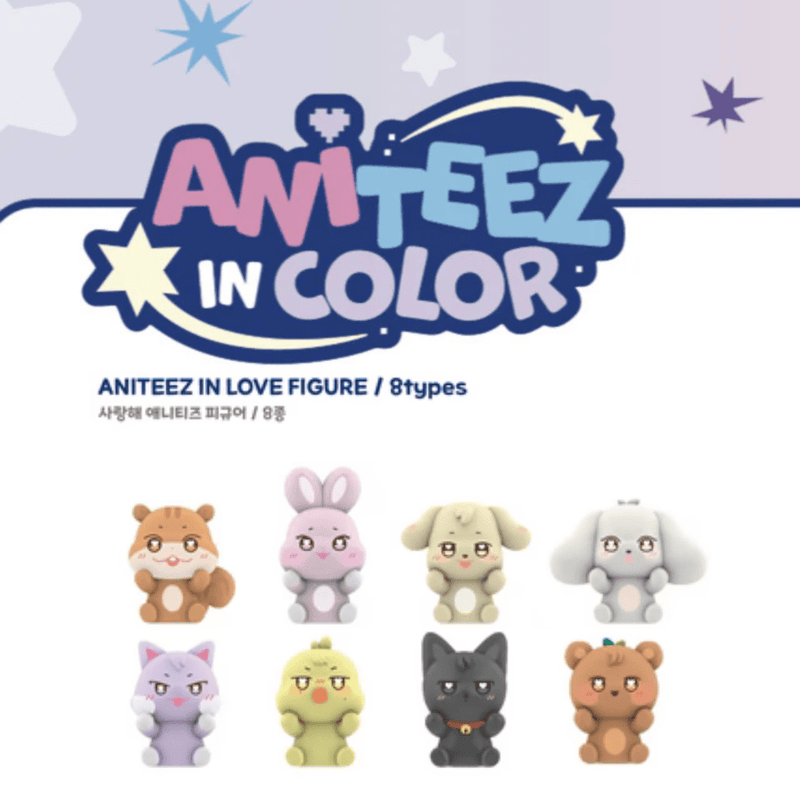 [PRE-ORDER] ATEEZ [ANITEEZ IN COLOR] Aniteez In Love Figure + POB