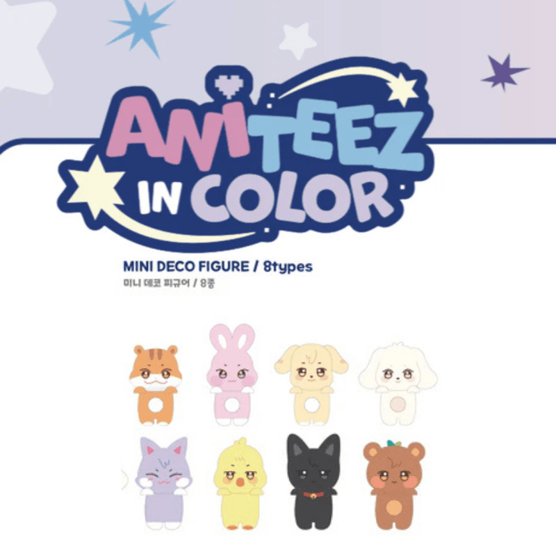 [PRE-ORDER] ATEEZ [ANITEEZ IN COLOR] Mini Deco Figure + POB