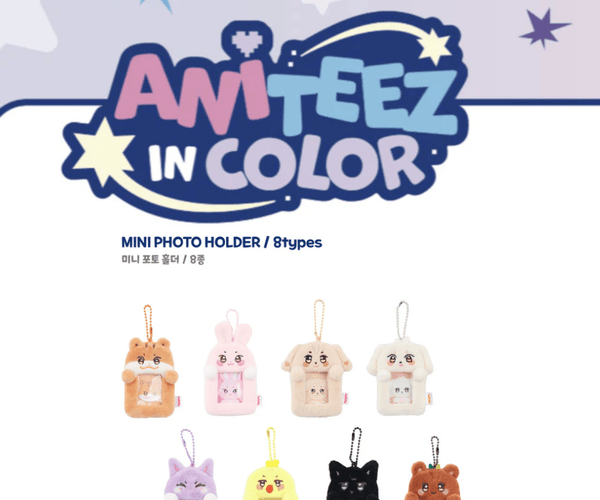 ATEEZ Aniteez Mini Photo Holder 📸 8 Types Official Merch | Kpop
