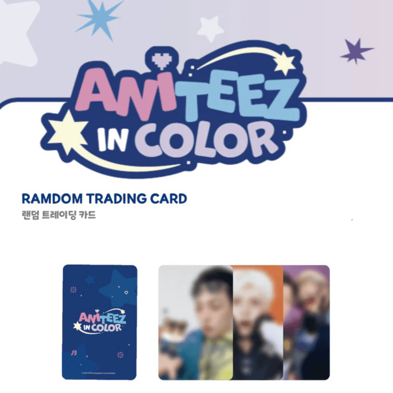 [PRE-ORDER] ATEEZ [ANITEEZ IN COLOR] Random Trading Card + POB