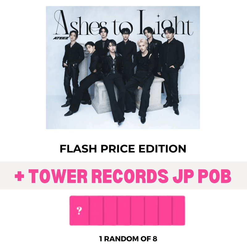 [PRE-ORDER} ATEEZ - Ashes To Light | Japanese [Flash Price Ver] + POB