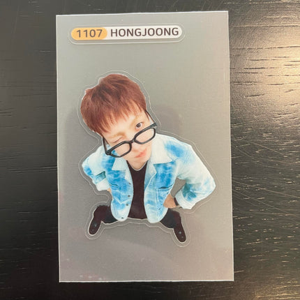 ATEEZ GOLDEN HOUR Part.5 Wide-Angle King-Size Sticker Hongjoong