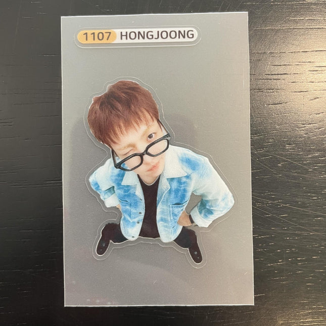 ATEEZ GOLDEN HOUR Part.5 Wide-Angle King-Size Sticker Hongjoong