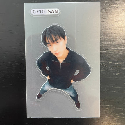 ATEEZ GOLDEN HOUR Part.5 Wide-Angle King-Size Sticker San