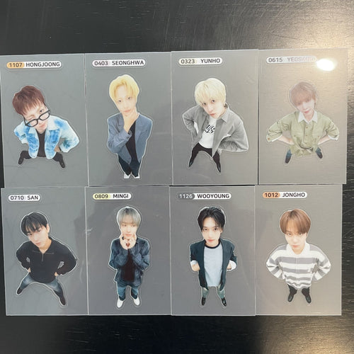 ATEEZ GOLDEN HOUR Part.5 Wide-Angle King-Size Sticker
