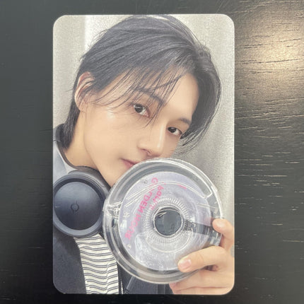 ATEEZ GOLDEN HOUR : Part.5 Makestar CDP Headset POB Photocard Wooyoung