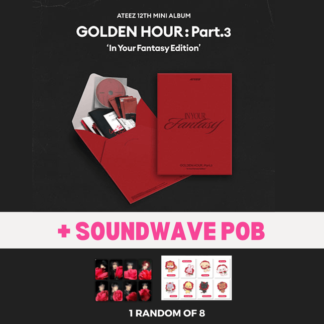 ATEEZ GOLDEN HOUR Part.3 In Your Fantasy Edition Limited – Kpop ATEEZ GOLDEN HOUR Part.3 In Your Fantasy Edition Limited – Kpop