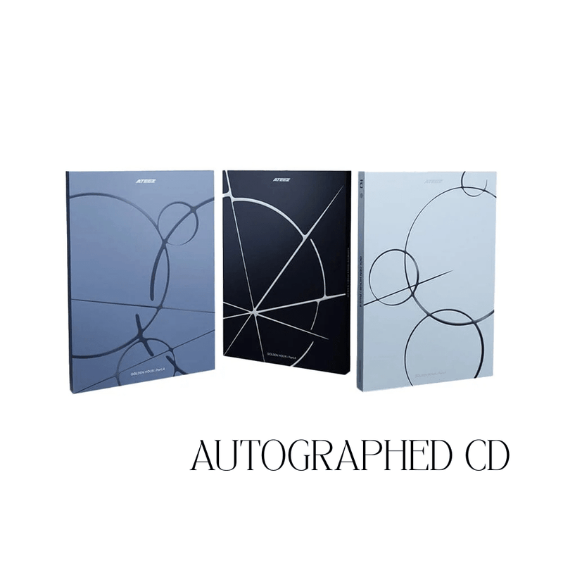 [AUTOGRAPHED] ATEEZ - GOLDEN HOUR : Part.4 [Photobook Ver.]
