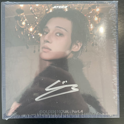ATEEZ GOLDEN HOUR Part.4 autographed album buy USA, ATEEZ GOLDEN HOUR Part.4 Digipack pop-up exclusive, ATEEZ signed album USA, ATEEZ GOLDEN HOUR Part.4 member version digipack, ATEEZ Adrenaline album autographed, ATEEZ 13th mini album signed, ATEEZ GOLDEN HOUR Part.4 Wooyoung signed, ATEEZ digipack signed cover