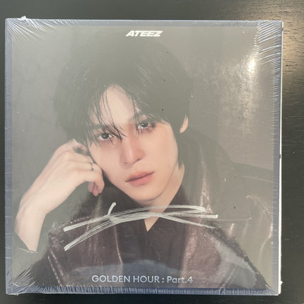 ATEEZ GOLDEN HOUR Part.4 autographed album buy USA, ATEEZ GOLDEN HOUR Part.4 Digipack pop-up exclusive, ATEEZ signed album USA, ATEEZ GOLDEN HOUR Part.4 member version digipack, ATEEZ Adrenaline album autographed, ATEEZ 13th mini album signed, ATEEZ GOLDEN HOUR Part.4 Yunho signed, ATEEZ digipack signed cover