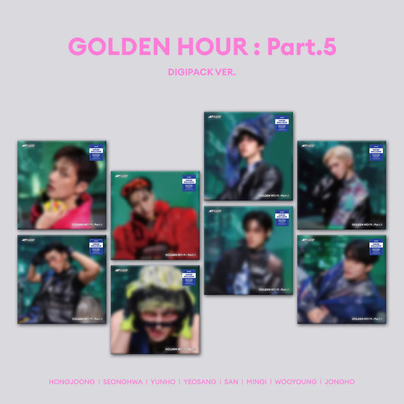 ATEEZ - GOLDEN HOUR : Part.5 [Digipack Ver.] [hello82 Excl.]