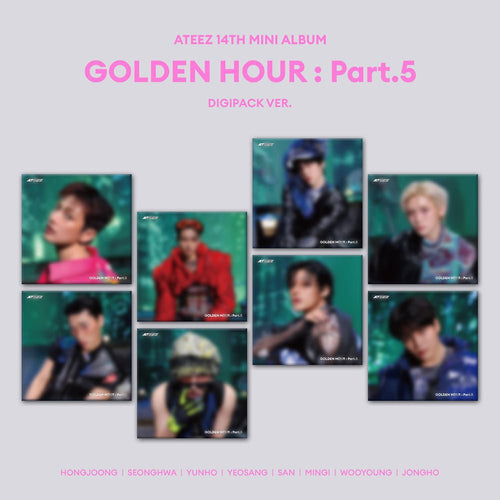 Ateez Golden Hour Part 5 Digipack pre-order