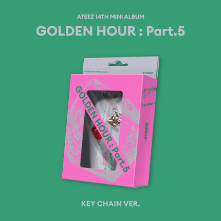 Ateez Golden Hour Part 5 Keychain Version Pre-Order