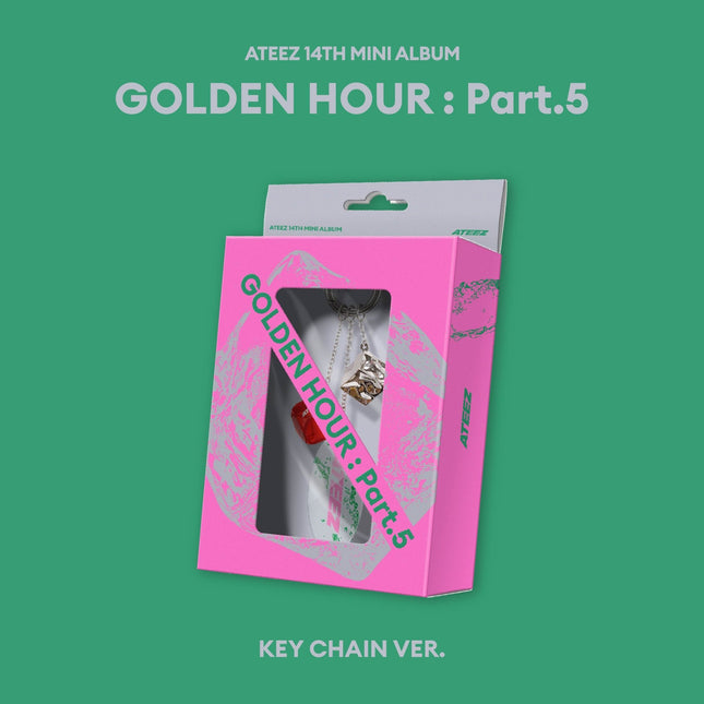 Ateez Golden Hour Part 5 Keychain Version Pre-Order