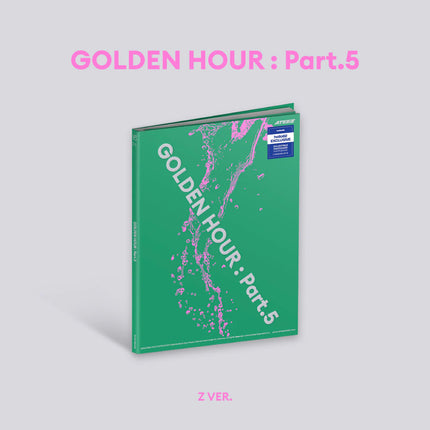 Ateez Golden Hour Part 5 Album Photobook Version Hello82 Exclusive  Z Version