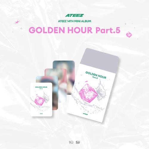 [PRE-ORDER] ATEEZ - POP-UP STORE MD [GOLDEN HOUR Part.5] RANDOM TRADING CARD + POB