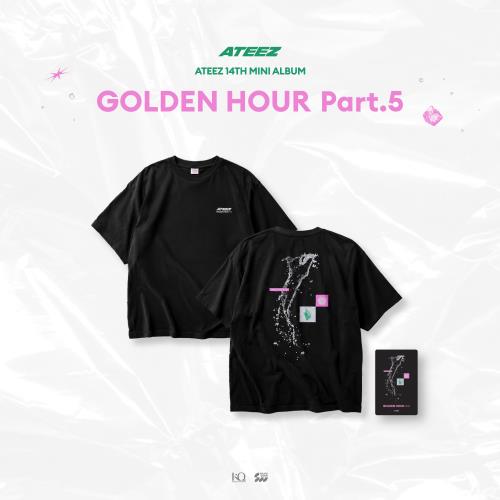 [PRE-ORDER] ATEEZ - POP-UP STORE MD [GOLDEN HOUR Part.5] SHORT SLEEVE T-SHIRT + POB