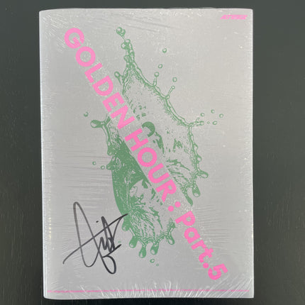 Ateez Golden Hour Part 5 Photobook Ver Signed Version Jongho
