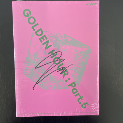 Ateez Golden Hour Part 5 Photobook Ver Signed Seonghwa