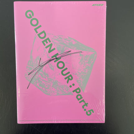 Ateez Golden Hour Part 5 Photobook Ver Signed Version Yunho