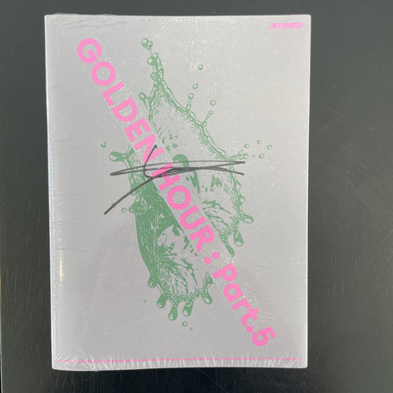 Ateez Golden Hour Part 5 Photobook Ver Signed Version Yunho