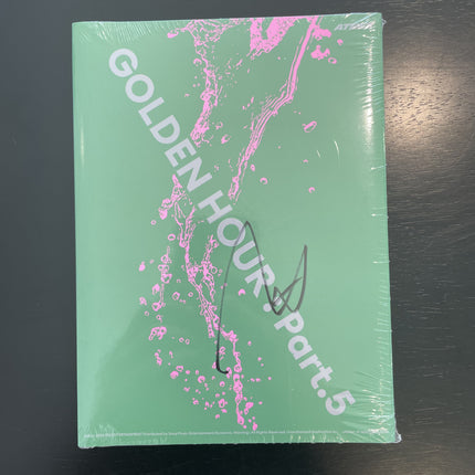 Ateez Golden Hour Part 5 Photobook Ver Signed A Version San