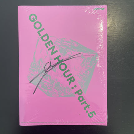 Ateez Golden Hour Part 5 Photobook Ver Signed Version Yunho