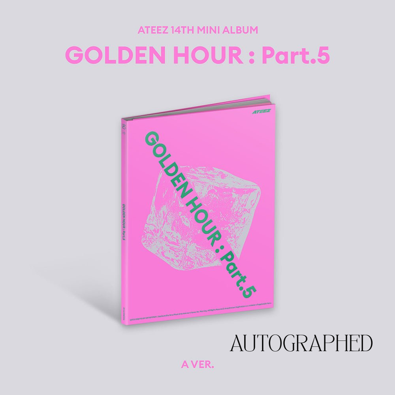 [AUTOGRAPHED] ATEEZ - GOLDEN HOUR : Part.5 [Photobook Ver.]