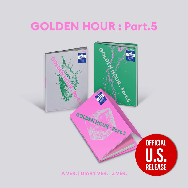 [PRE-ORDER] ATEEZ - GOLDEN HOUR : Part.5 [Photobook Ver.] [POP-UP Excl.]