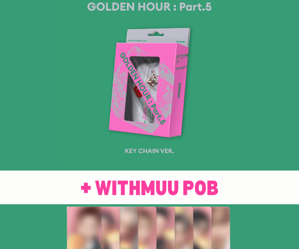 ATEEZ GOLDEN HOUR カラビナ キーチャーム ソンファ PRE-ORDER] ATEEZ GOLDEN HOUR Part.5 POCAALBUM Ver. + POB – 3