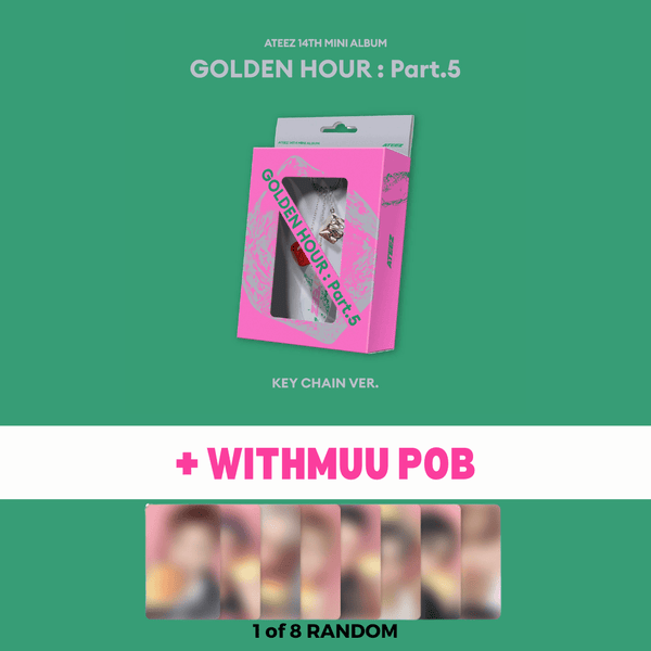 PRE-ORDER] ATEEZ GOLDEN HOUR Part.5 POCAALBUM Ver. + POB – 3