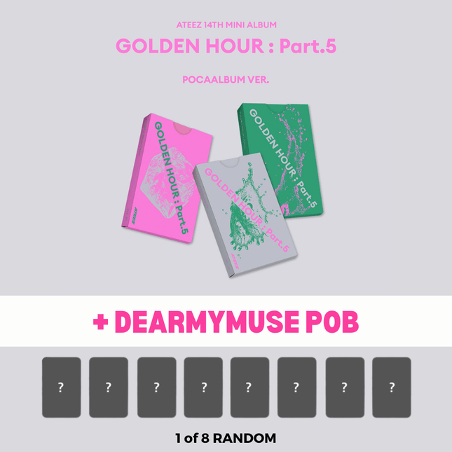 Ateez Golden Hour Part 5 Poca Pre-Order 