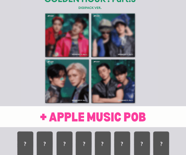 PRE-ORDER] ATEEZ GOLDEN HOUR Part.5 Unit Digipack Ver. + POB – 4