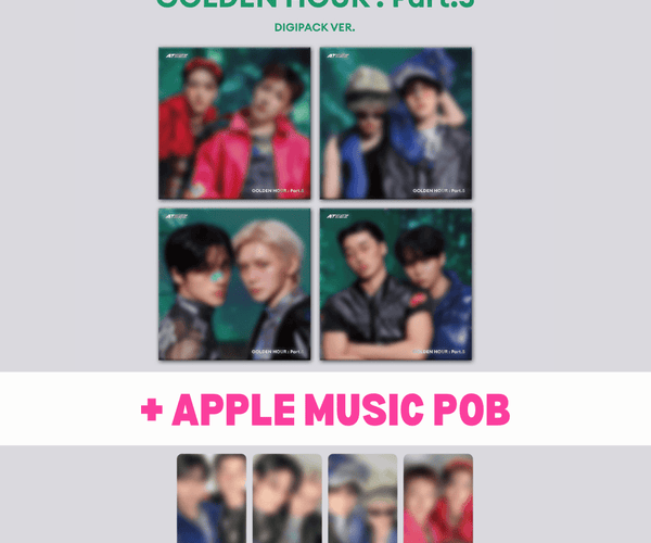 PRE-ORDER] ATEEZ GOLDEN HOUR Part.5 Unit Digipack Ver. + POB – 4