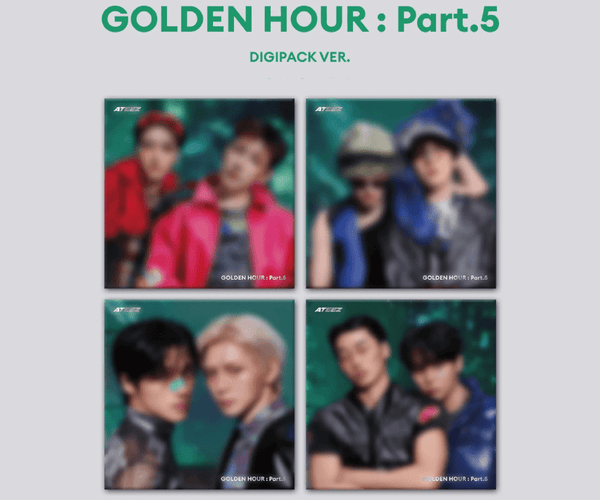 ATEEZ GOLDEN HOUR Part.5 Unit Digipack Ver – 4 Unit Versions