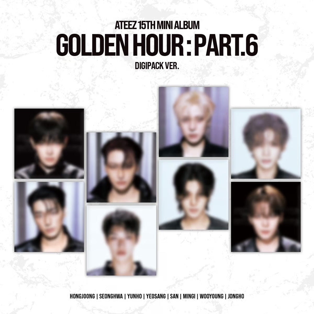 ATEEZ GOLDEN HOUR Part.6 Member Digipack | KPOP Exchange – Kpop